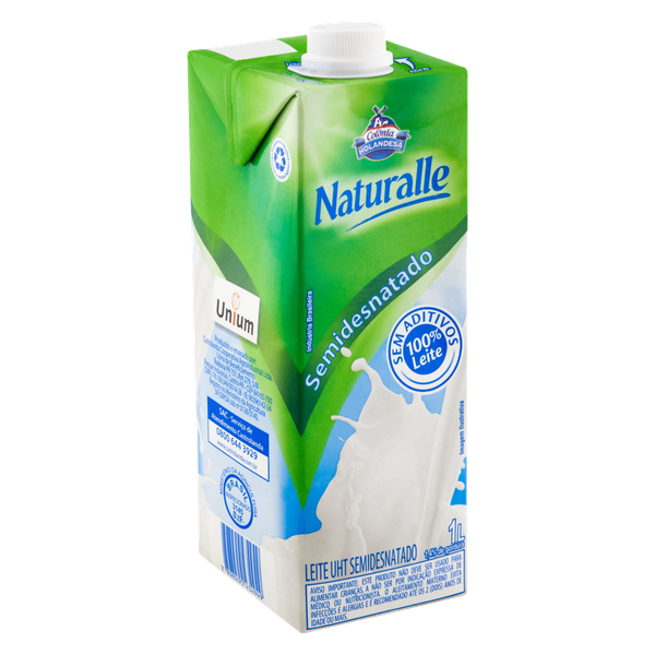 Leite Lv Naturalle 1lt Tp Semidesnatado