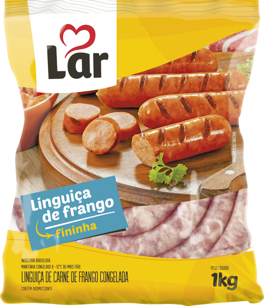 Linguiça de Frango Lar Congelada 1Kg