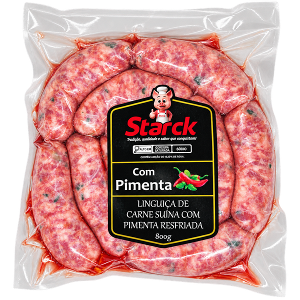 Linguiça Starck 800g C/Pimenta