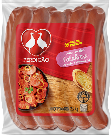 Linguiça Calabresa Perdigão Kg Granel