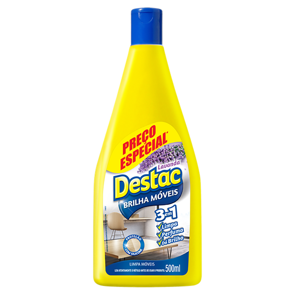 Lustra Móveis Destac 500ml Lavanda