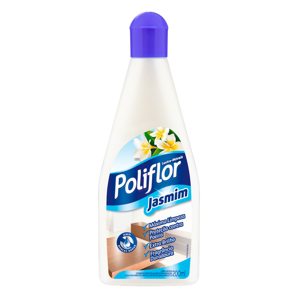 Lustra Móveis Poliflor 200ml Jasmim