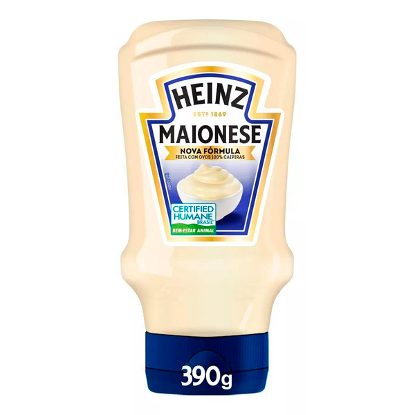 Maionese Heinz 390g Com Ovos Caipira