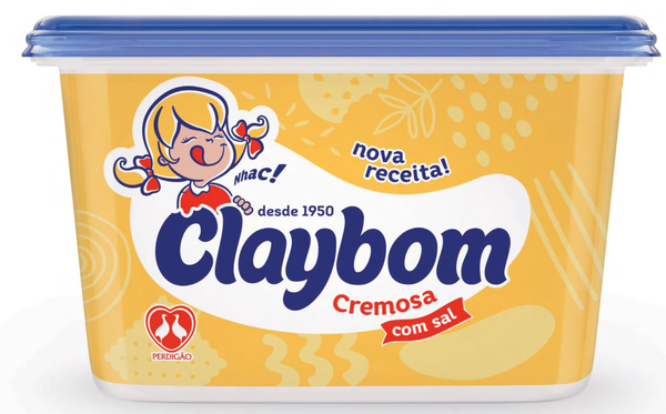 Margarina Claybom 1kg Com Sal