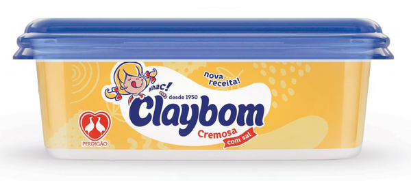 Margarina Claybom 250g Com Sal