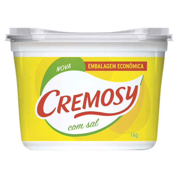 Margarina Cremosy 1kg Com Sal