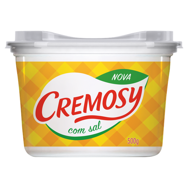 Margarina Cremosy 500g Com Sal