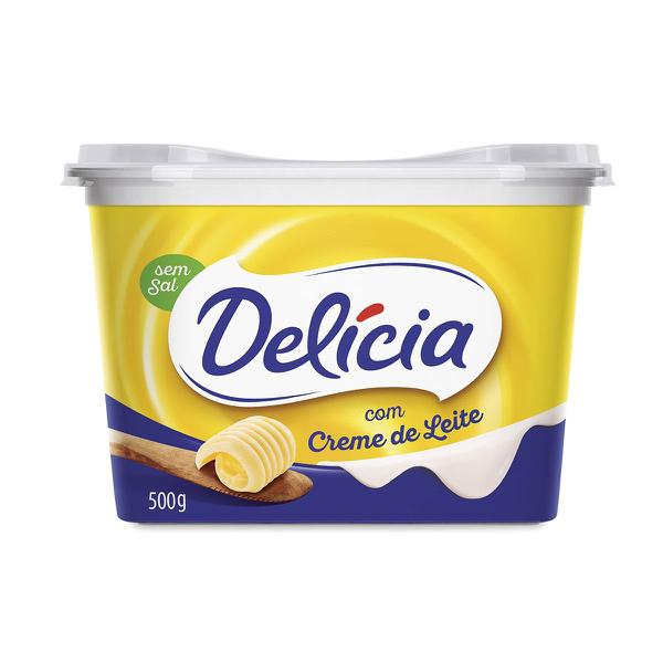 Margarina Delícia 500g Sem Sal