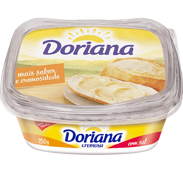 Margarina Doriana 250g Com Sal