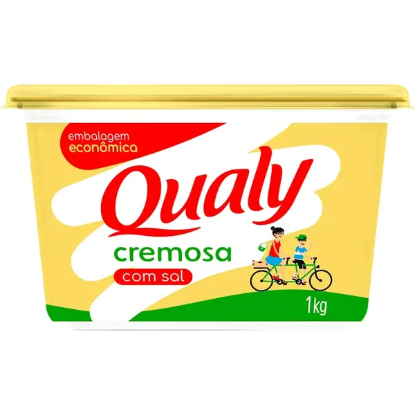 Margarina Qualy 1kg Com Sal