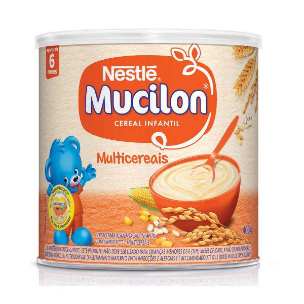 Mingau Mucilon 400g Multicereais