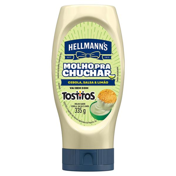 Molho Hellmanns 335g Pra Chuchar Cebola, Salsa e Limão