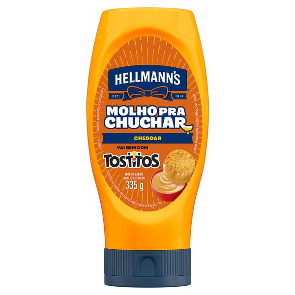 Molho Hellmanns 335g Pra Chuchar Cheddar