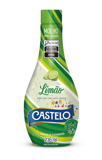 Molho Salada Castelo 236ml Limão