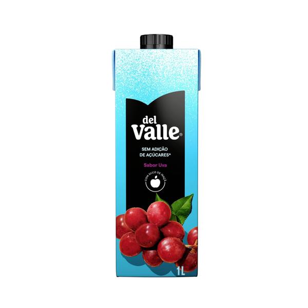 Néctar Del Valle 1l Uva Sem Açúcar