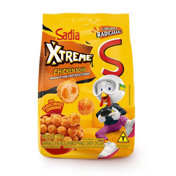 Nuggets Sadia 275g Xtreme Queijo Cheddar