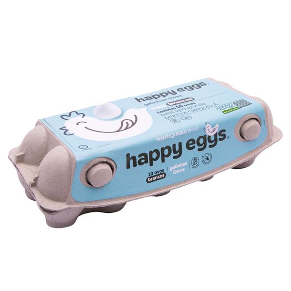 Ovo Branco C/10 Happy Eggs