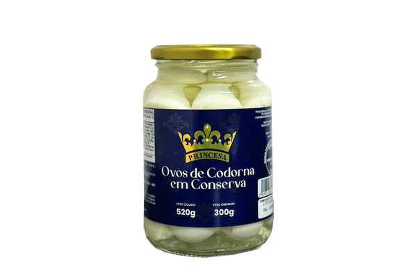Ovo de Codorna Princesa 300g Vidro