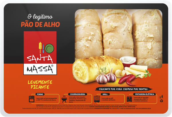 Pão Santa Massa 400g Picante