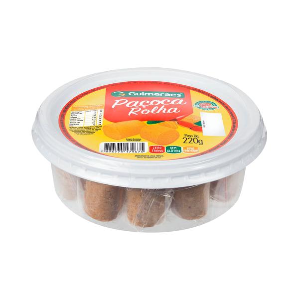Paçoca Rolha Guimarães 220g Bandeja