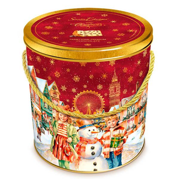 Panettone Santa Edwiges 750g Lata Chocolate