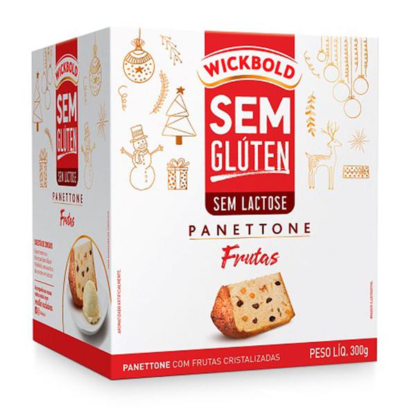 Panettone Wickbold 300g Sem Gluten Frutas