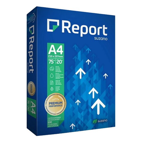 Papel Sulfite Report Premium C/500 A4