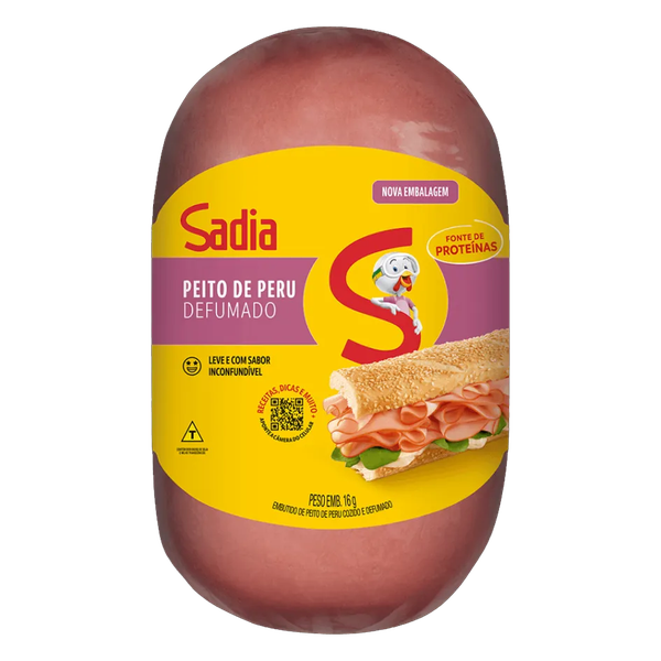 Peito Peru Defumado Sadia Kg