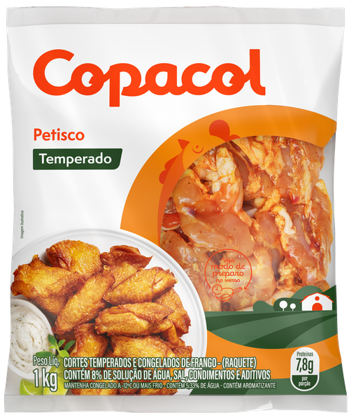 Petisco Frango Copacol Temp Congelado 1kg