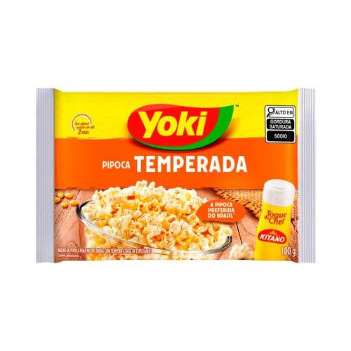 Pipoca Microondas Yoki 100g Toque De Chef