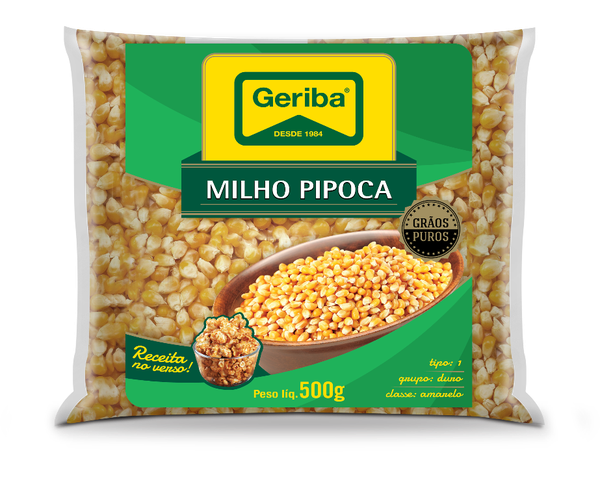 Pipoca Nacional Geriba 500g