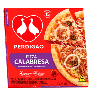 Pizza Perdigao 460g Calabresa Moida