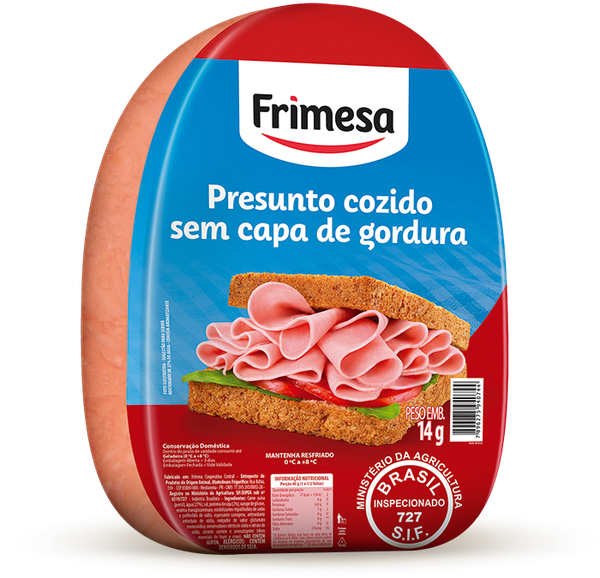 Presunto Cozido Frimesa Kg. Peça Inteira