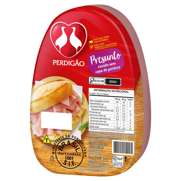 Presunto Cozido Perdigão Kg
