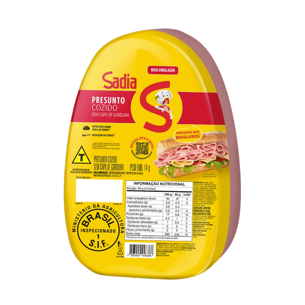 Presunto Cozido Sadia Kg