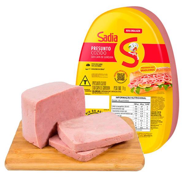 Presunto Cozido Sadia Kg Pedaco