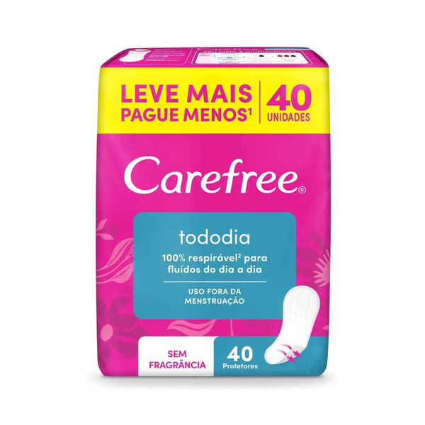 Protetor Carefree C/40 Todo Dia