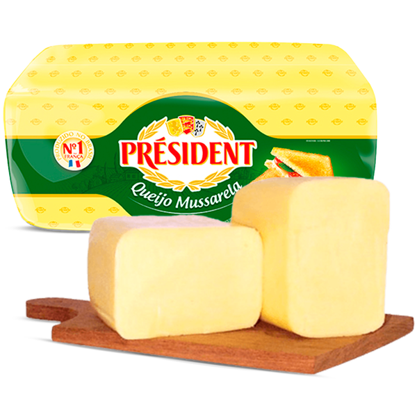 Queijo Mussarela President Kg Pedaço