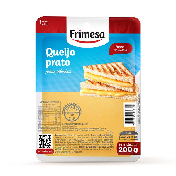 Queijo Prato Frimesa 200g Fatiado