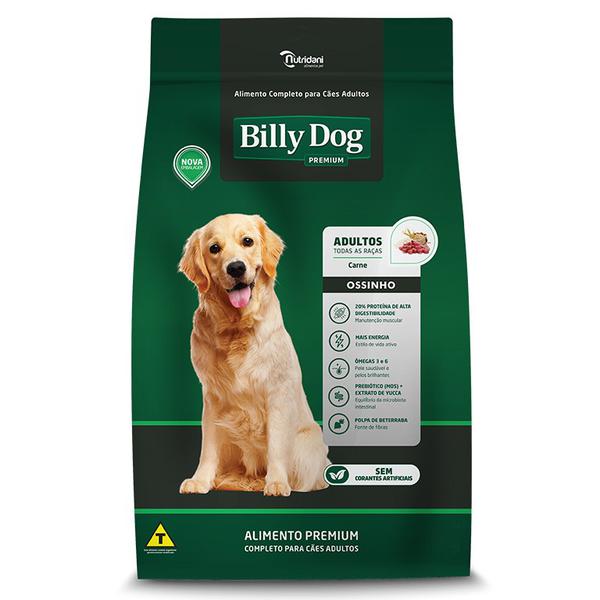Ração p/Cães Billy Dog 7Kg adultos