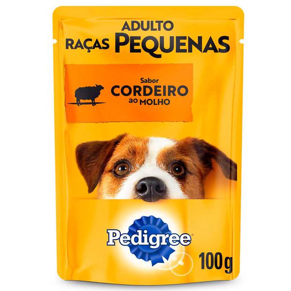 Ração Pedigree Sachê 100g Cordeiro ao Molho