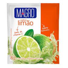Refresco Magro Zero Açúcar 8g Limão