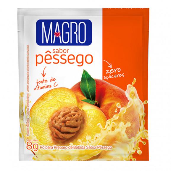 Refresco Magro Zero Açúcar 8g Pêssego