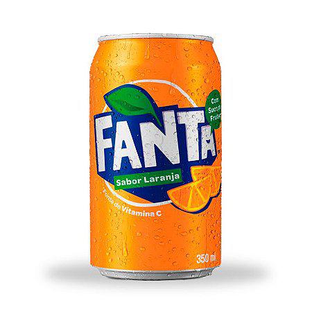 Refrig Fanta 350ml Laranja
