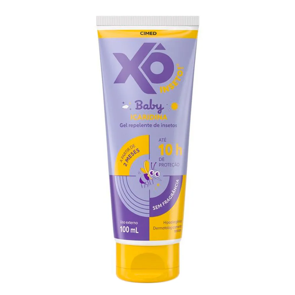 Repelente Xo Inseto 100ml Baby Gel Icaridina