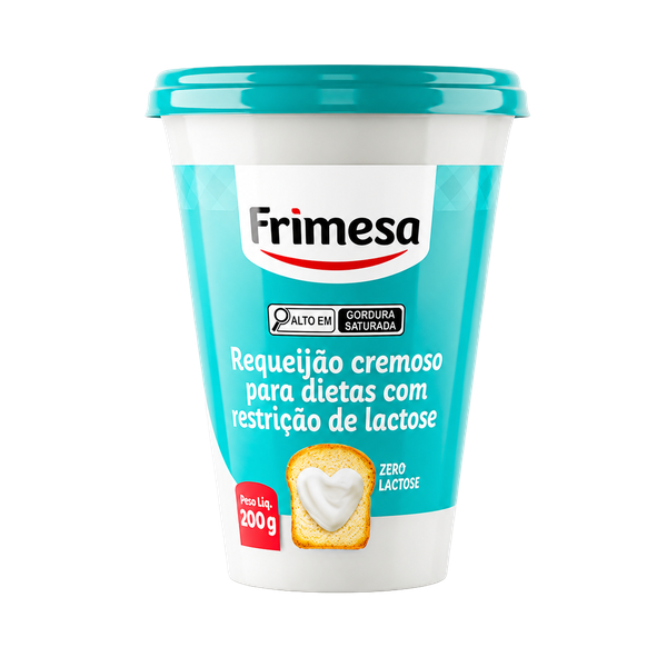 Requeijão Cremoso Frimesa 200g Zero Lactose