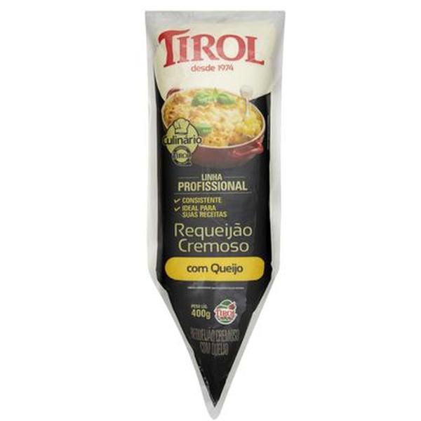 Requeijão Cremoso Tirol Bisnaga 400g C Queijo
