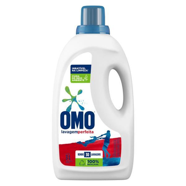 Sabão Líquido OMO 3L Lavagem Perfeita