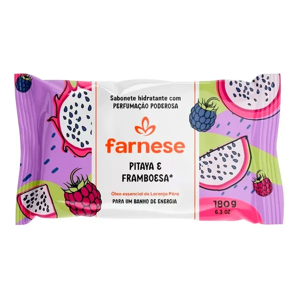 Sabonete Barra Farnese 180g Pitaya e Framb