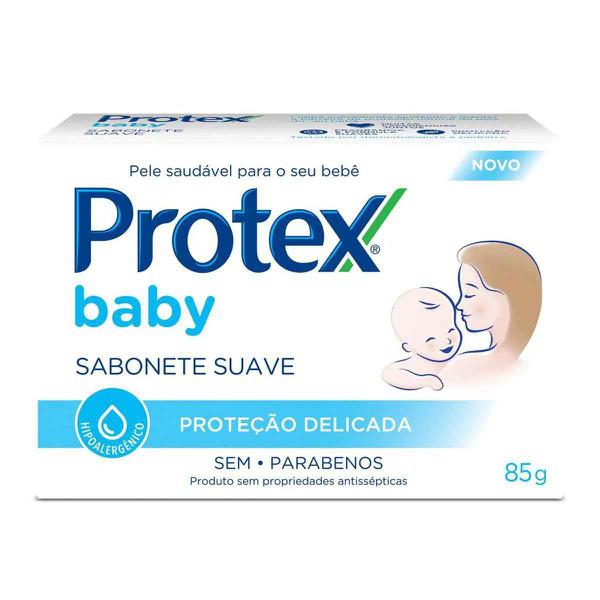 Sabonete Barra Protex 85g Baby Proteção Delicada
